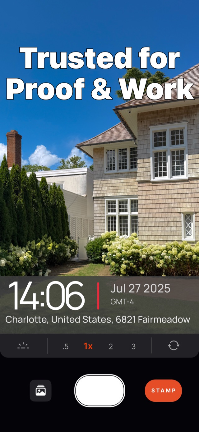 Timestamp Camera PRO screenshot 3
